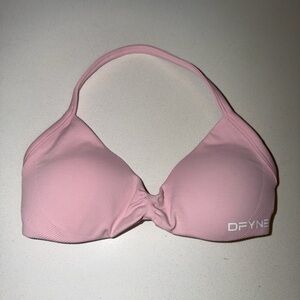 DFYNE Pink Sports Bra